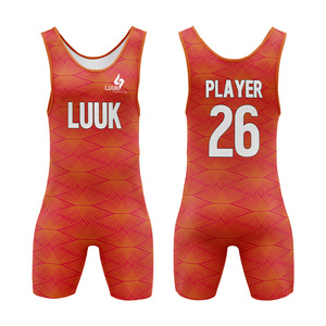 Traje de Lucha Libre Personalizado para Hombre Adulto, 100% Poliéster, Elástico en Cuatro Direcciones, Ligero, Transpirable, de Secado Rápido, para Artes Marciales - Product Image 4