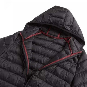 Custom <b>Waterproof</b> Unisex Winter Stand Collar Shinny <b>Padded</b> Warm Thick Puffer Front <b>Jacket</b> - Product Image 2
