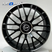 Jantes en alliage forgé personnalisées de 18, 19, 20, 21, 22 pouces, 5x112, à rayons multiples, pour Mercedes AMG C300 C43 C63 E300 E63 S63 GLC GLE GLS G63