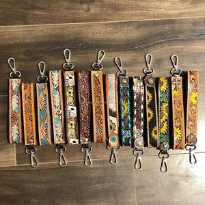 กำไลข้อมือหนังเครื่องมือทำมือแฟชั่นพร้อมโลโก้ที่สวยงามเหมาะสำหรับทั้งชายและหญิง - Product Image 5