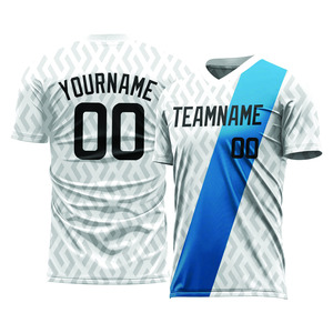Camiseta de Fútbol Personalizada para Hombre, Mujer, Niño, Uniforme de Equipo con Nombre y Número del Equipo, Camiseta de Fútbol Sublimada Personalizada - Product Image 2