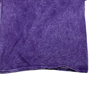 New Men's <b>Acid</b> Wash Vintage Distressed Oversize T-Shirt <b>Dropped</b> Shoulder Regular Sleeve Mock Neck 240g 100% Cotton Eco-Friendly - Product Image 3