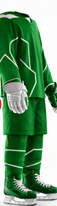 Custom Ice Hockey Uniform Men's Red <b>White</b> Sublimated Jersey Full Sleeve Moisture Wicking Breathable Winter Adult Size - Product Image 6