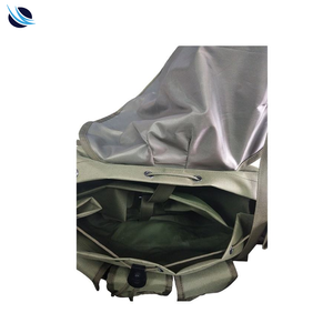 Sac à dos tactique mini 120L MOLLE en toile avec doublure PVC, imperméable, antivol, à fermeture éclair, avec cadre externe, pour activités de plein air - Product Image 5