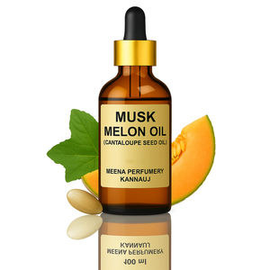 Huile d'extrait de melon musqué naturel, sensation légère, parfum frais et sucré, qualité supérieure, fournisseur en gros, Inde - Product Image 1