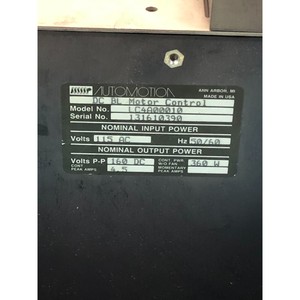 ระบบควบคุมมอเตอร์ไฟฟ้ากระแสตรง Automotion LC4A00010, ATS, Sub - อุปกรณ์และอะไหล่เซมิคอนดักเตอร์ระดับโลกที่เชื่อถือได้ - Product Image 6