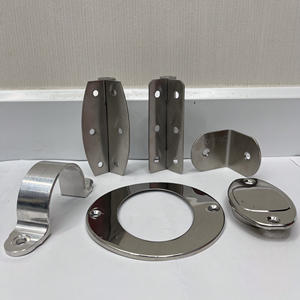 Soporte en forma de L de acero inoxidable 304 para partición de inodoro de aeropuerto, resistente, duradero, para uso en baños públicos de alto tráfico - Product Image 6