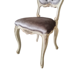 Chaises de salle à manger en bois de teck de bonne qualité pour une utilisation dans la salle à manger avec un design vintage classique équipé de mousse souple - Product Image 5