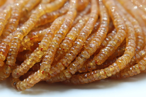 Excelente facetado spessartite granate cuentas 3-6mm piedra cuentas producto - Product Image 4