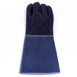 Nouveaux gants de soudeur TIG en cuir de style actuel, résistants à l'huile, à la chaleur et aux produits chimiques, de qualité supérieure - Product Image 6