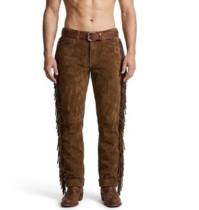 Pantalon en daim pour homme, toucher doux de qualité supérieure, coupe ajustée, style décontracté, vêtements de mode, fournisseur OEM personnalisé en gros pour les marques de détail - Product Image 5