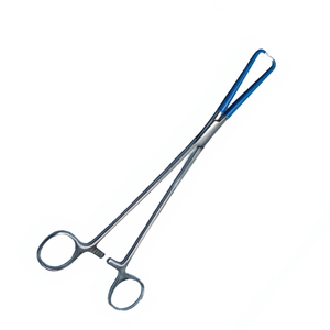 ชุดเครื่องมือผ่าตัดนรีเวชแบบใช้มือ Tenaculum Forceps ทำจากสแตนเลสสตีล พร้อมตะขอเกี่ยวคม ได้รับมาตรฐาน CE RAICES Enterprices Class I - Product Image 5