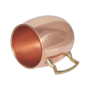 Superior Copper Moscow Mule <b>Mugs</b> Built For Refreshing Beverage Presentation In Kitchen Bar And Dining Occasions - Product Image 3