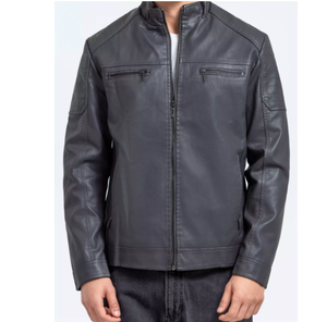 Premium Everyday Comfortable Outerwear <b>Jacket</b> with Stand Collar and Long Sleeve Construction - Product Image 1