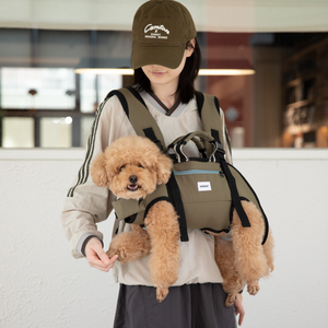Pet care products : Spine support pet <b>backpack</b> Dog travel carrier bag Comfortable carrying <b>backpack</b> Breathable cat carrier - Product Image 1