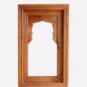 Espejo Decorativo de Lujo para Entrada, con Borde Tallado Ornamental y Estilo Interior Sofisticado - Product Image 2