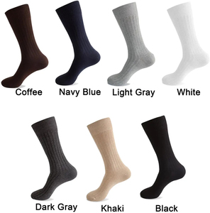 <b>Women</b> Eco-Friendly Anti-Slip Yoga Daily Use <b>Crew</b> <b>Socks</b> Ribbed Knit Letter Embroidery Striped Mid Calf Breathable Soft Casual - Product Image 2