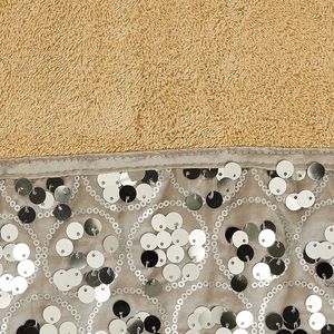 Modern Luxury 3-Piece Bathroom <b>Towel</b> <b>Set</b> Contemporary Decor Bling for Champagne Gold Soft Plush and Highly Absorbent <b>Bath</b> <b>Towels</b> - Product Image 2