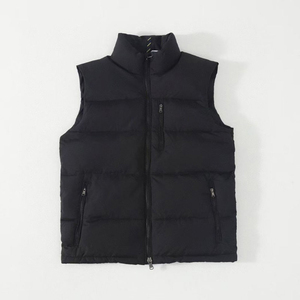 Breathable Zipper Winter <b>Vest</b> Stand Collar <b>White</b> Duck <b>Men</b> Women Classic Casual Warm Filled - Product Image 2