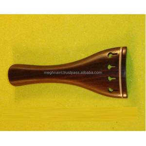 Violín Meghna International con cordal redondo, puente negro y rosado, para principiantes y estudiantes de música, modelo MEG-OO4, precio competitivo. - Product Image 4