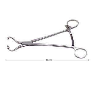 Pinces de maintien de plaques osseuses 16cm 20cm Instruments chirurgicaux de haute qualité Orthopédiques pour réduction osseuse GF-58 Certifiées CE - Product Image 2