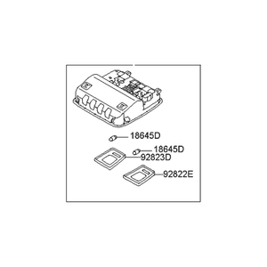 Éclairage intérieur neuf pour Elantra 928003X100TX - Product Image 1