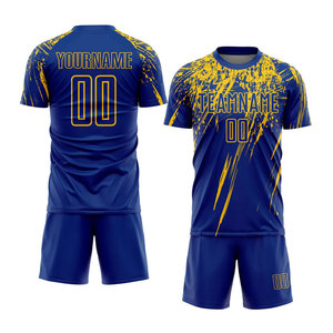 Best Design Mens Short Sleeve <b>Soccer</b> Uniform Team Training Sportswear Football Shirts-for Uniform Clothing Oem Service - Product Image 1