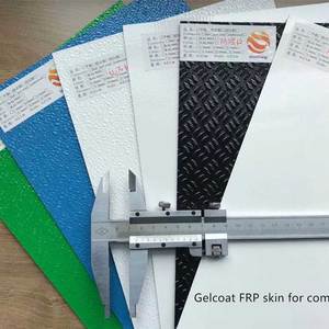 FRP Gel Coat Board, FRP Insulation Board, FRP Anti-skid Plate, FRP Lightweight Carriage Board - Product Image 2