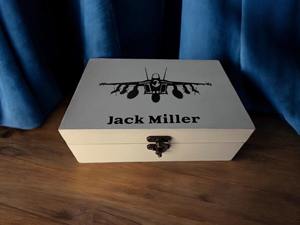 Caja de Madera Impresa de Alto Brillo, Caja de Joyería Pulida, Caja de Almacenamiento de Madera Impresa para Accesorios de Lujo, Cajas Decorativas de Almacenamiento - Product Image 4