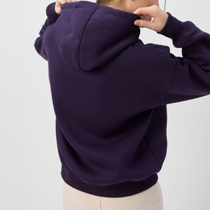 Sweat-shirt à capuche surdimensionné personnalisé pour femmes grandes tailles, streetwear écologique, mode décontractée, impression de logo personnalisée - Product Image 2
