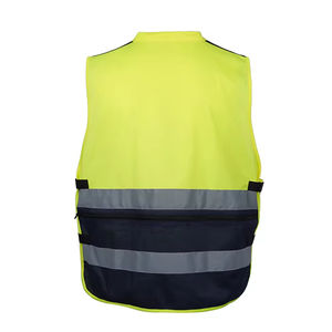 Vêtements de travail industriels de sécurité personnalisés à prix d'usine, vente chaude, multi-poches, vêtements de chantier haute visibilité, gilet de sécurité réfléchissant - Product Image 6