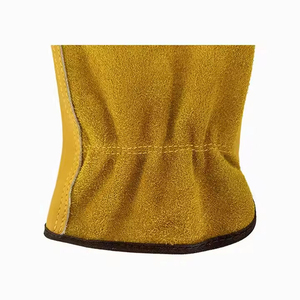 Premium Cowhide Leather Work <b>Gloves</b> Men Safety <b>Driver</b> <b>Gloves</b> Durable Construction Gardening Industrial Protective <b>Gloves</b> - Product Image 4