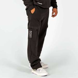 Pantalon de jogging ample pour homme en molleton épais, coupe large, idéal pour l'entraînement - Product Image 3