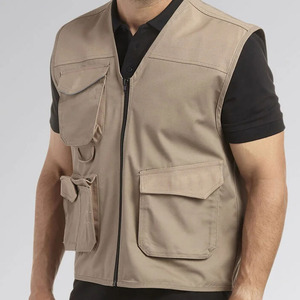 Fashionable Oversized Puffer Vest Unisex Loose Fit Sleeveless <b>Padded</b> Jacket Winter Warm Quilted Waistcoat with Side Pockets - Product Image 6