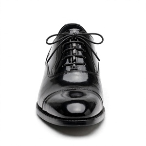 Zapatos Oxford de Vestir para Hombre, de Cuero Charol, con Cordones, Punta Cerrada, Color Sólido, para Oficina y Carrera Profesional, para Todas las Temporadas, de BD - Product Image 2