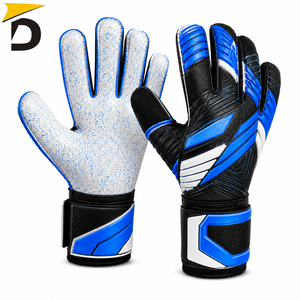 Guantes de Portero de Cuero Premium con Agarre Fuerte, Acolchado Suave en la Palma, Correa de Muñeca Ajustable y Soporte Seguro para Entrenamiento y Partidos - Product Image 5