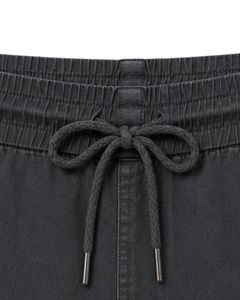 Shorts de bain pour hommes gris anthracite, décontractés, à séchage rapide, avec taille élastique et cordon de serrage, légers, pour la plage et les vacances - Product Image 5