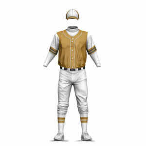 New Arrival <b>Custom</b> Baseball <b>Uniform</b> Set Breathable Plus Size Unisex Spandex/Cotton Summer Short Sleeve Baseball <b>Softball</b> Jersey - Product Image 2