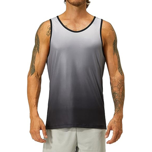 Ropa Deportiva de Secado Rápido, Camiseta sin Mangas para Hombre, Hecha de Algodón de Alta Calidad, Camiseta sin Mangas para Hombre Más Vendida al Por Mayor - Product Image 1