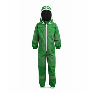 Traje de Apicultura Profesional Ventilado de 3 Capas, Verde, Anti-Picaduras de Abeja, Transpirable, Ajuste Holgado, Resistente al Calor 300C - Product Image 1