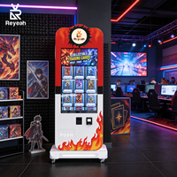 Distributeur automatique de cartes à collectionner avec écran tactile HD 43 pouces, paiement sans espèces, interface personnalisée et contrôle cloud pour centres commerciaux et salles de jeux