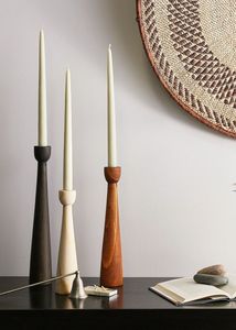Natural Solid Wood Candle Stand for Tealight and <b>Pillar</b> Candles Premium Wooden Candle Holder Craft for Wedding Party Decoration - Product Image 3
