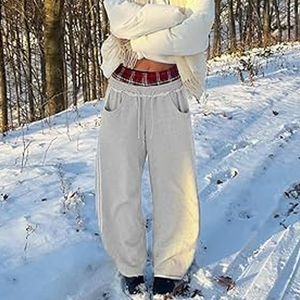 Pantalon formel homme en velours côtelé, imprimé personnalisé, orné de strass et de cristaux, coupe baggy déchirée, multi-poches, avec cordon de serrage jumbo et double taille haute - Product Image 6
