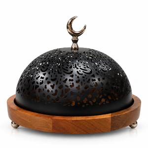 Servidor de Chocolate de Alambre Metálico de Alta Calidad con Cúpula Transparente para Restaurantes, Hoteles, Bodas y Eventos, Tamaños y Colores Personalizados Disponibles - Product Image 2