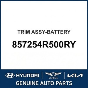 Moulures et garnitures de carrosserie neuves Sonata 857254R500RY - Product Image 1