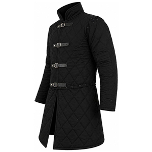 Auténtico Gambeson Medieval Hecho a Mano, Armadura de Tela de Algodón, Abrigo de Guerrero Acolchado Grueso para Eventos SCA y Ferias de Reenactment Histórico - Product Image 2