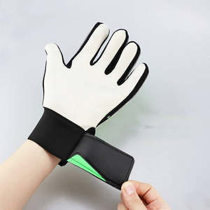 Gants de gardien de but unisexes 2025 de haute qualité en latex respirant, à doigts entiers, antidérapants, avec fermeture auto-agrippante pour le football - Product Image 5