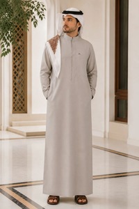 Proveedor de Thobes Personalizados, Túnica Árabe Tradicional, Tela Cómoda para Marcas de Moda y Pedidos al por Mayor - Product Image 6