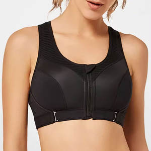 Soutien-gorge de sport ajustable en nylon et élasthanne de haute qualité, conçu sur mesure pour le fitness, le yoga et la gym, pour femmes. - Product Image 1
