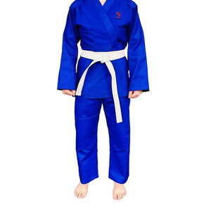 Uniforme d'arts martiaux classique Solid Trader, Gi en coton de qualité supérieure pour entraînement intense, pratique et performance, judo, karaté - Product Image 6